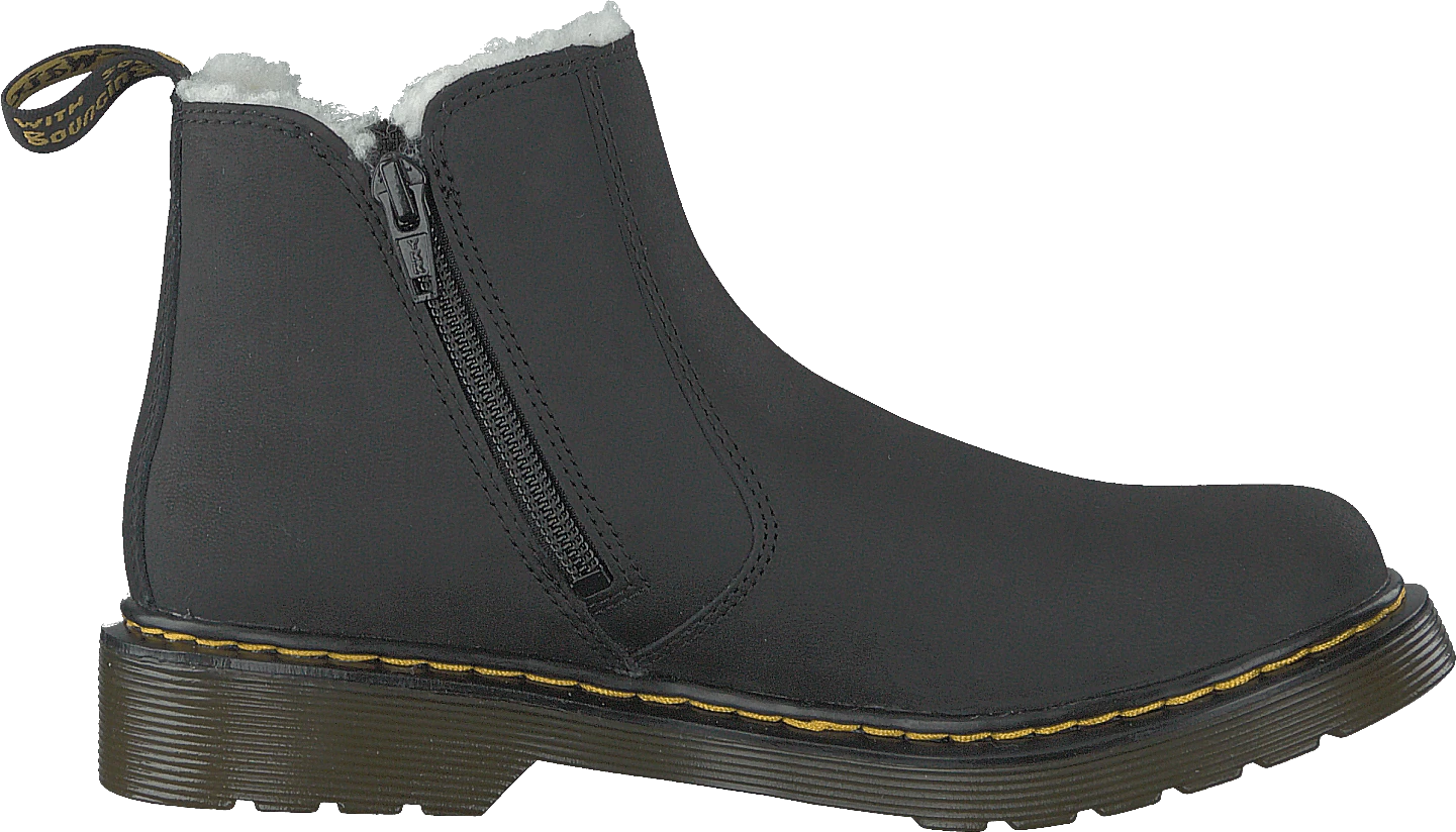 Dr. Martens 2976 Leonore Junior Black 2 Dr. Martens 2976 Leonore Junior Black - Image 2