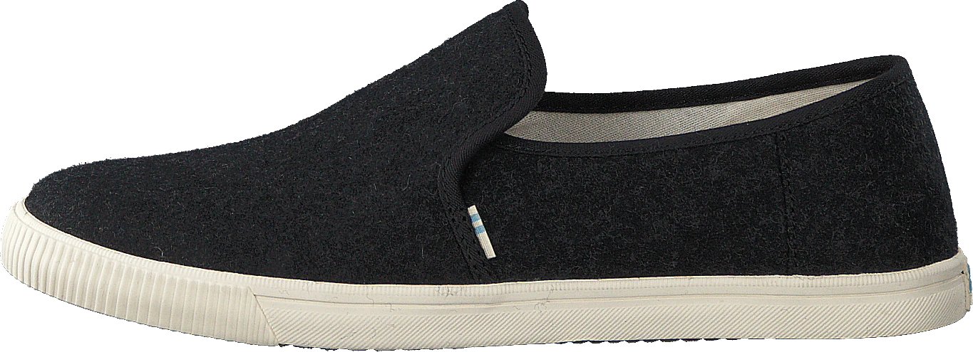 Toms Felt Wm Clmt Slipon Black 1 Toms Felt Wm Clmt Slipon Black