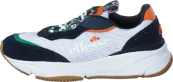 Ellesse El Massello Text Am Wht/dk Blu/org