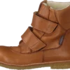 ANGULUS Tex-boot With Velcro Straps Cognac