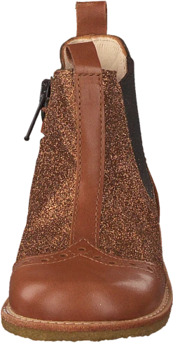 ANGULUS Starter Chelsea Boot With Elas Cognac/rust Gl./brown -Duffy kauppa 60188 60 3