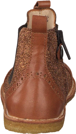 ANGULUS Starter Chelsea Boot With Elas Cognac/rust Gl./brown -Duffy kauppa 60188 60 4