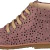 ANGULUS Starter Boot With Laces Rose Dot
