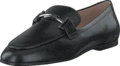 Tod's Double T Leather Loafers Nero -Duffy kauppa 60188 88 2