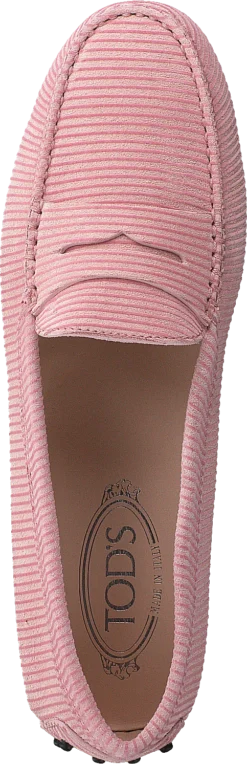 Tod's Gommino Suede Loafers Light Pink -Duffy kauppa 60188 92 5