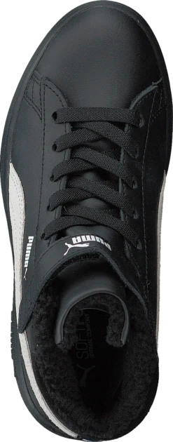 Puma Smash V2 Mid L Fur Ps Puma Black-whisper White -Duffy kauppa 60189 73 5