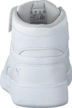 Puma Rebound Layup Sl V Ps Puma White- Black- Gray Violet -Duffy kauppa 60189 89 4
