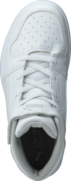 Puma Rebound Layup Sl V Ps Puma White- Black- Gray Violet -Duffy kauppa 60189 89 5