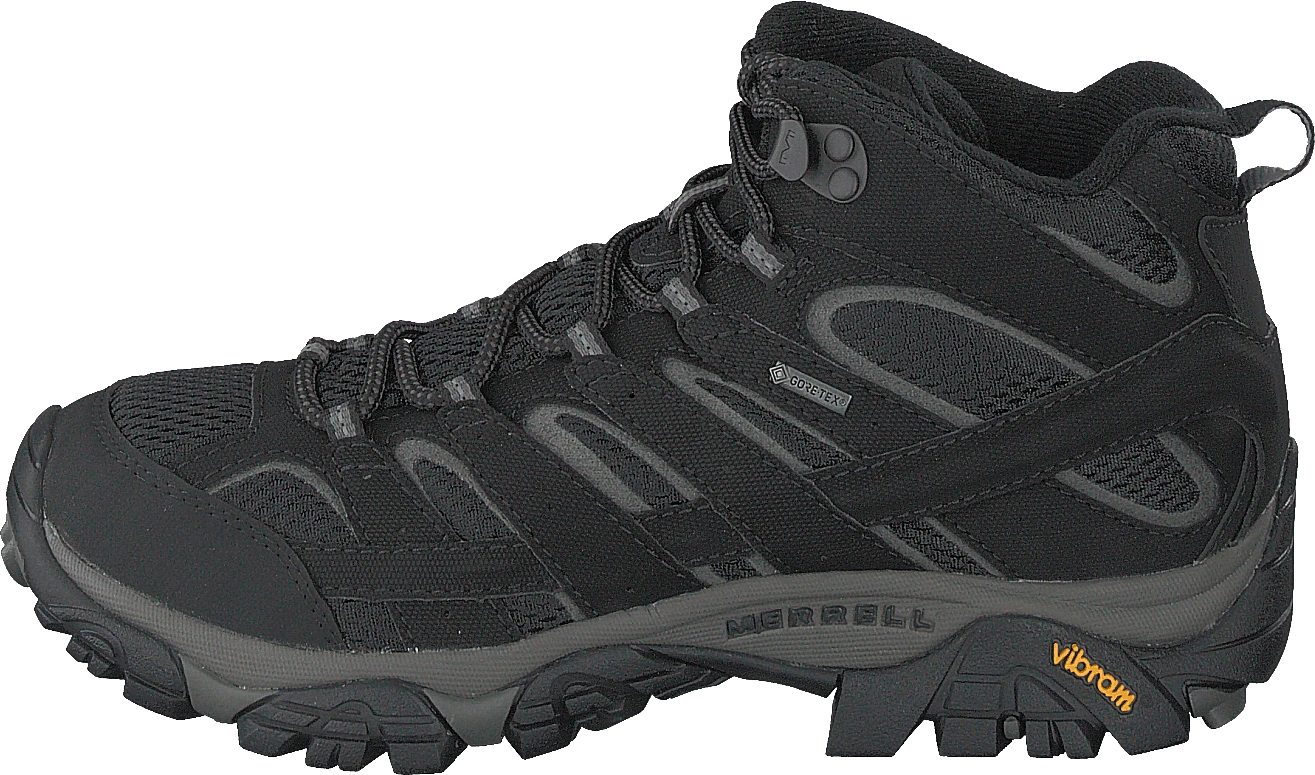 Merrell Moab 2 Mid Gtx Black 1 Merrell Moab 2 Mid Gtx Black