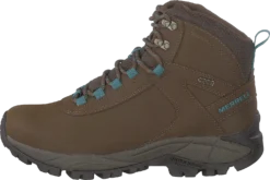 Merrell Vego Mid Leather Wtpf Dark Earth/britianny Blue