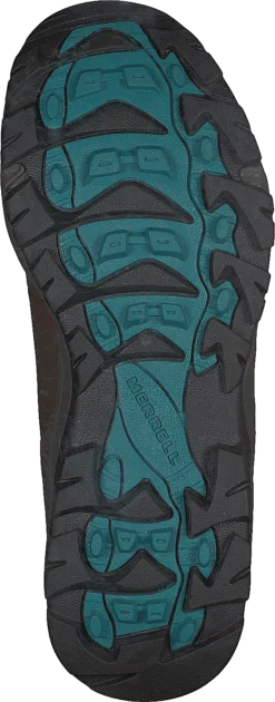 Merrell Vego Mid Leather Wtpf Dark Earth/britianny Blue -Duffy kauppa 60192 66 6