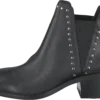 Steve Madden Cade Bootie Black Leather