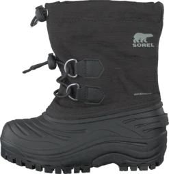 Sorel Children's Super Trooper Black Light Grey
