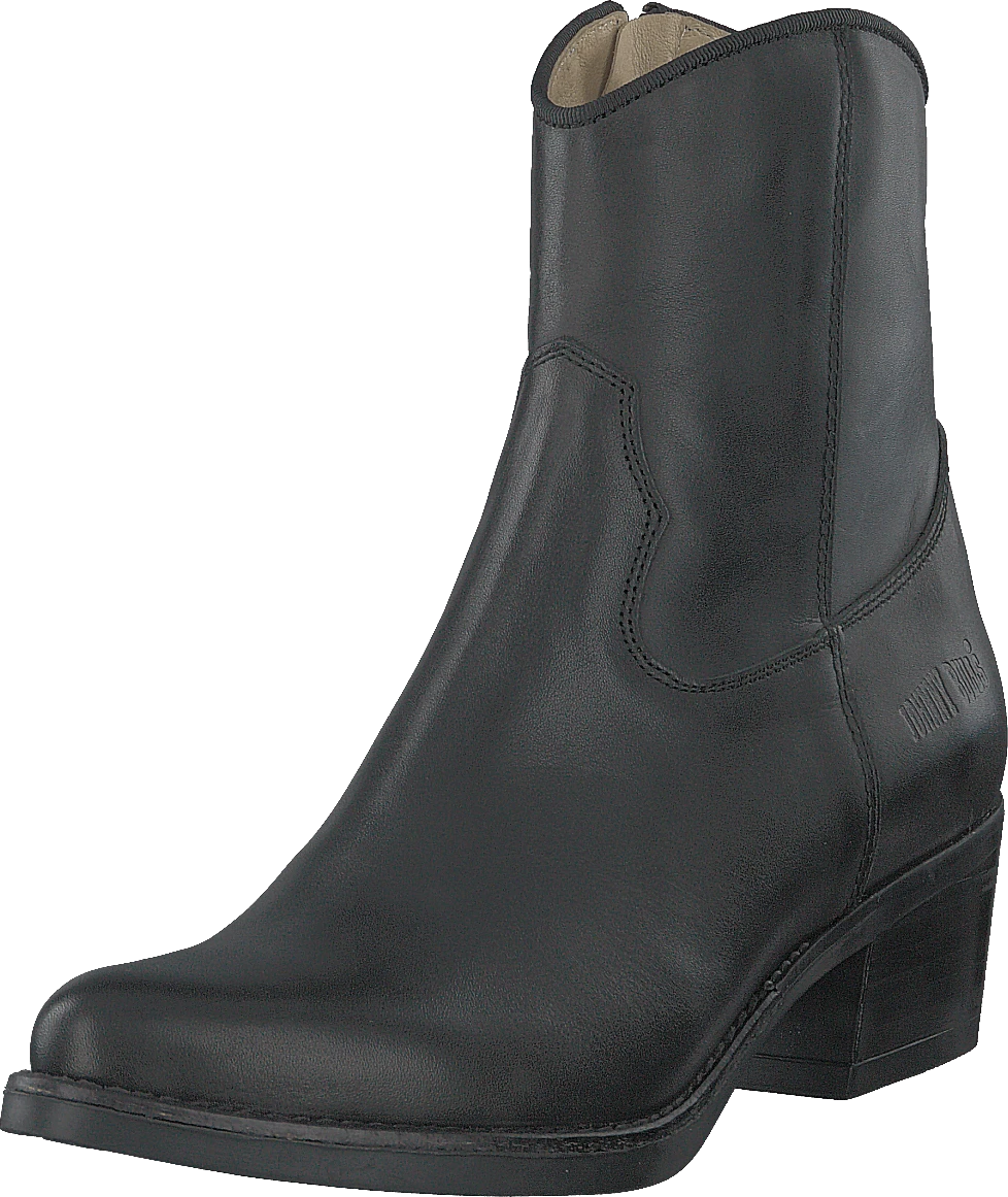 Mid Zip Boot Black 3 Mid Zip Boot Black - Image 3