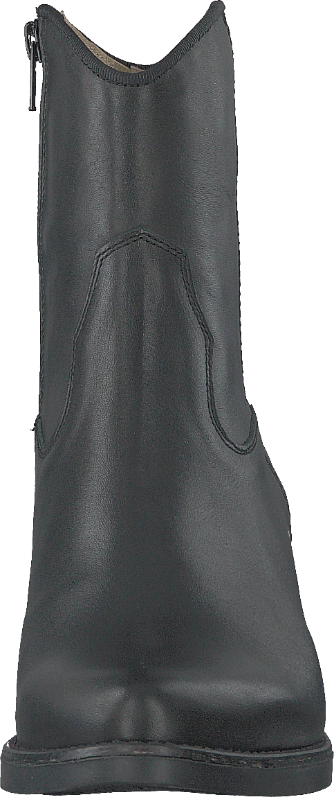 Mid Zip Boot Black 4 Mid Zip Boot Black - Image 4