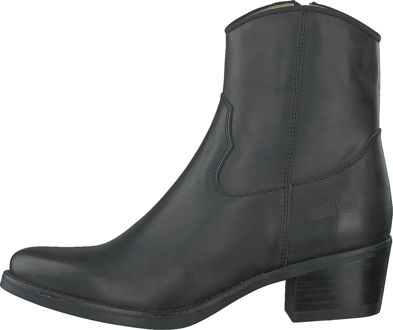 Mid Zip Boot Black 1 Mid Zip Boot Black