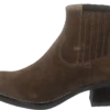 Mid Elastic Boot Taupe