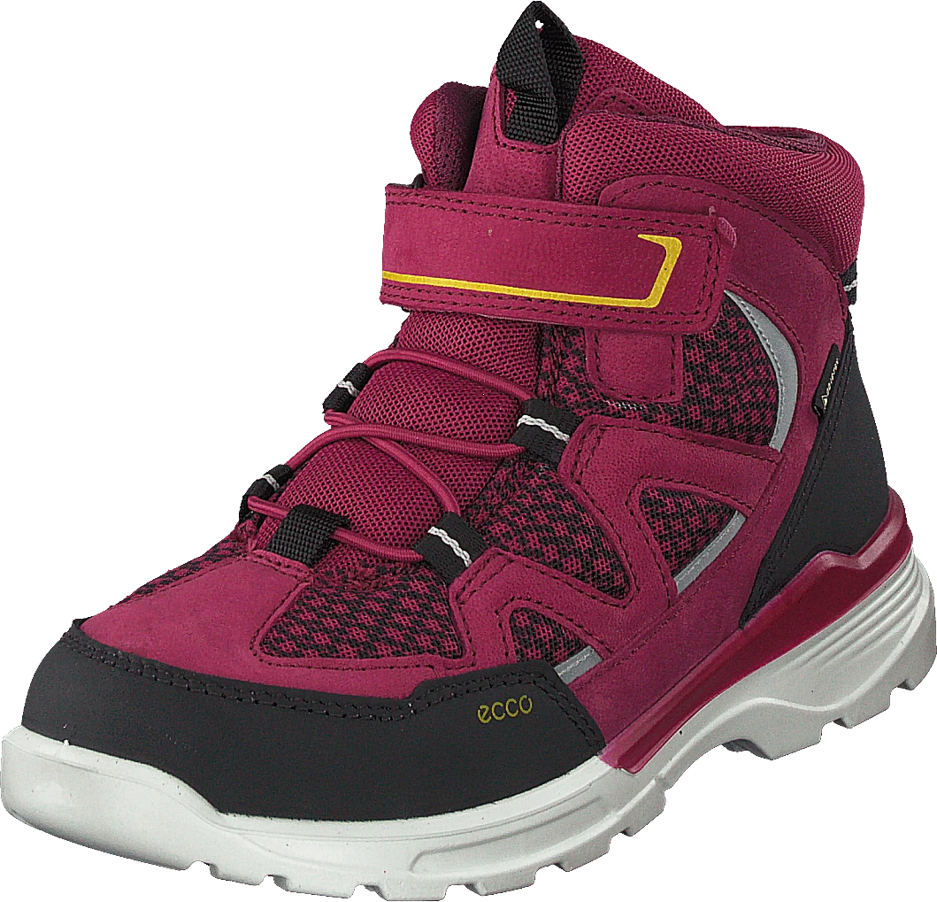 ECCO Urban Hiker Black/red Plum 3 ECCO Urban Hiker Black/red Plum - Image 3