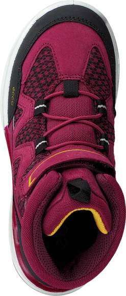 ECCO Urban Hiker Black/red Plum 12 ECCO Urban Hiker Black/red Plum -Duffy kauppa 60206 99 5