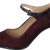 Clarks Kaylin Alba Burgundy Combi
