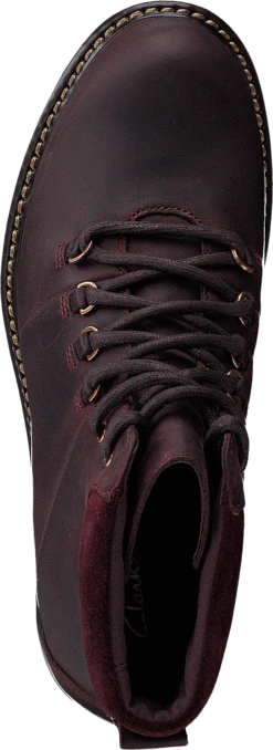 Clarks Orinoco Demi Burgundy Leather -Duffy kauppa 60208 23 5
