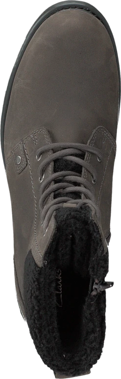 Clarks Orinoco Dusk Dark Grey Lea -Duffy kauppa 60208 25 5