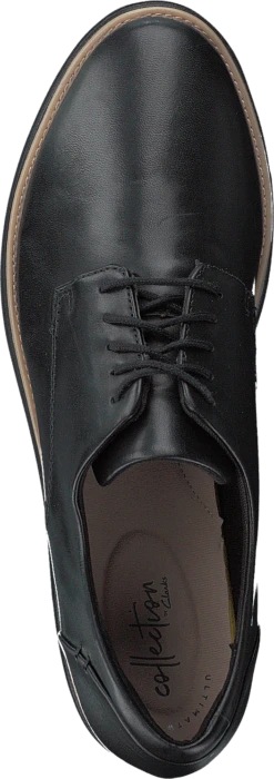 Clarks Sharon Noel Black Leather 12 Clarks Sharon Noel Black Leather -Duffy kauppa 60208 33 5