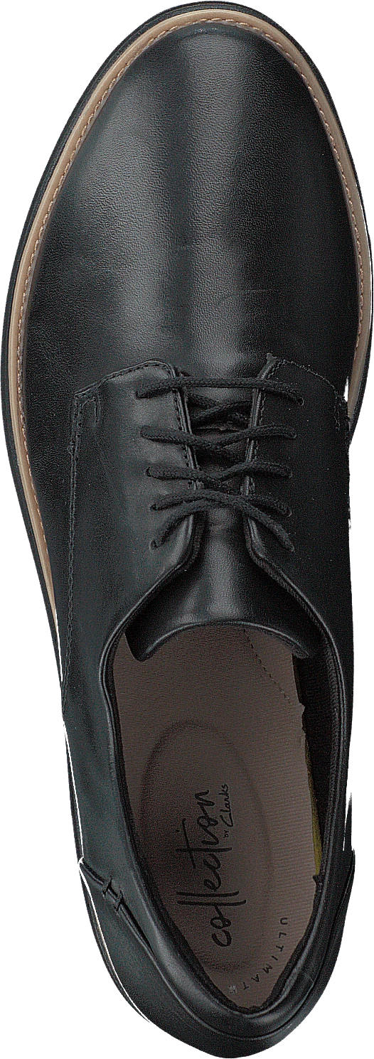 Clarks Sharon Noel Black Leather 6 Clarks Sharon Noel Black Leather - Image 6