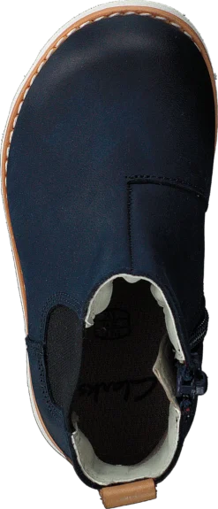 Clarks Crown Halo T Navy Leather -Duffy kauppa 60208 57 5