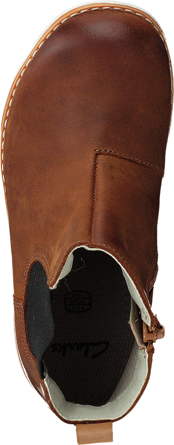 Clarks Crown Halo T Tan Leather 6 Clarks Crown Halo T Tan Leather - Image 6
