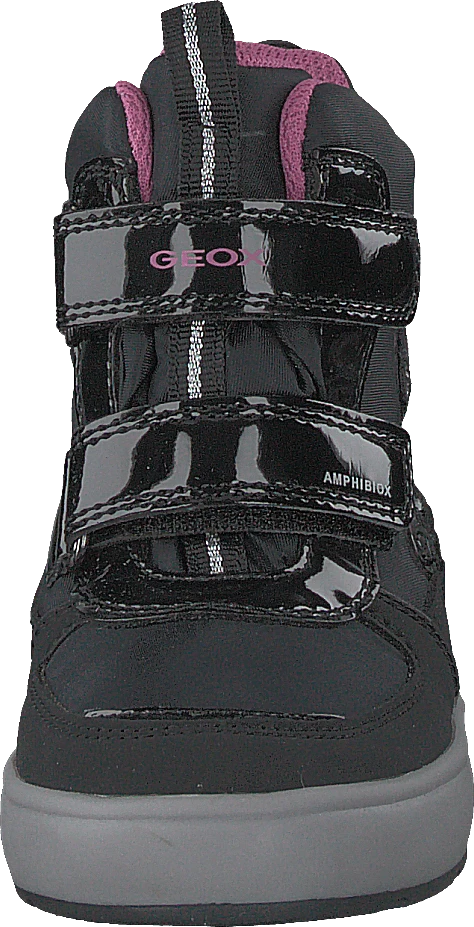 Geox J Sleigh Girl B Abx Black/fuchsia 4 Geox J Sleigh Girl B Abx Black/fuchsia - Image 4
