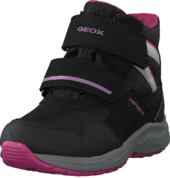 Geox J Kuray Girl B Abx Black/fuchsia 9 Geox J Kuray Girl B Abx Black/fuchsia -Duffy kauppa 60211 60 2