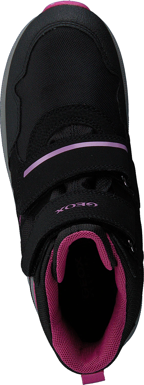 Geox J Kuray Girl B Abx Black/fuchsia 6 Geox J Kuray Girl B Abx Black/fuchsia - Image 6