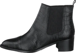 Bianco Biacarol Croco Dress Chelsea Black