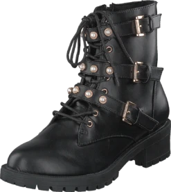 Bianco Biapearl Biker Boot Black 9 Bianco Biapearl Biker Boot Black -Duffy kauppa 60212 63 2