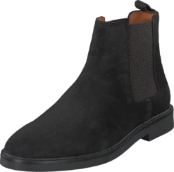 Bianco Biachain Leather Chelsea Black -Duffy kauppa 60212 73 2