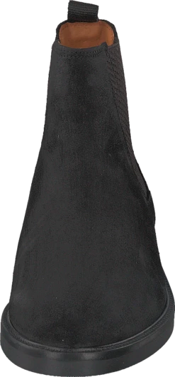 Bianco Biachain Leather Chelsea Black -Duffy kauppa 60212 73 3