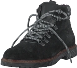 Bianco Biacarrick Suede Boot Black -Duffy kauppa 60212 85 2