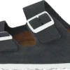 Birkenstock Arizona Slim Suede Gunmetal