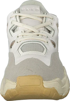 NA-KD Chunky Graphic Sole Trainers Nude -Duffy kauppa 60213 77 3