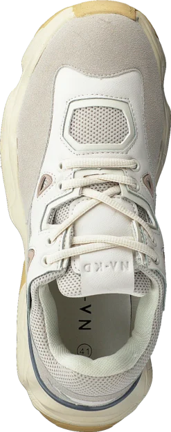 NA-KD Chunky Graphic Sole Trainers Nude -Duffy kauppa 60213 77 5