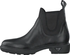 Emporio Armani Ankle Boot C289 Black+black/black