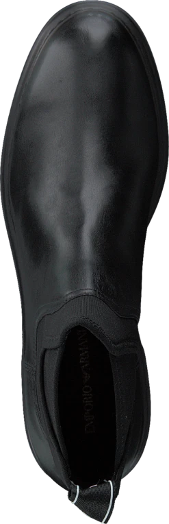 Emporio Armani Ankle Boot C289 Black+black/black -Duffy kauppa 60214 02 5