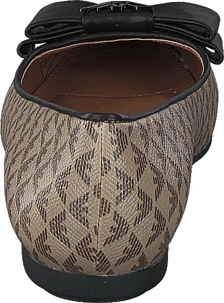 Emporio Armani Ballet Flat R552 Ecru/d.brown+black 5 Emporio Armani Ballet Flat R552 Ecru/d.brown+black - Image 5