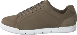 SWIMS Breeze Tennis Leather Timber Wolf / White