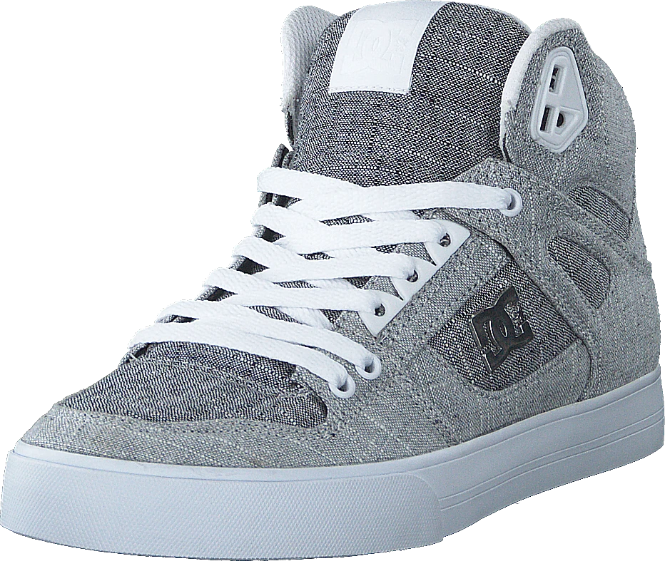 DC SHOES Pure High-top Wc Tx Se Grey/grey/white 3 DC SHOES Pure High-top Wc Tx Se Grey/grey/white - Image 3