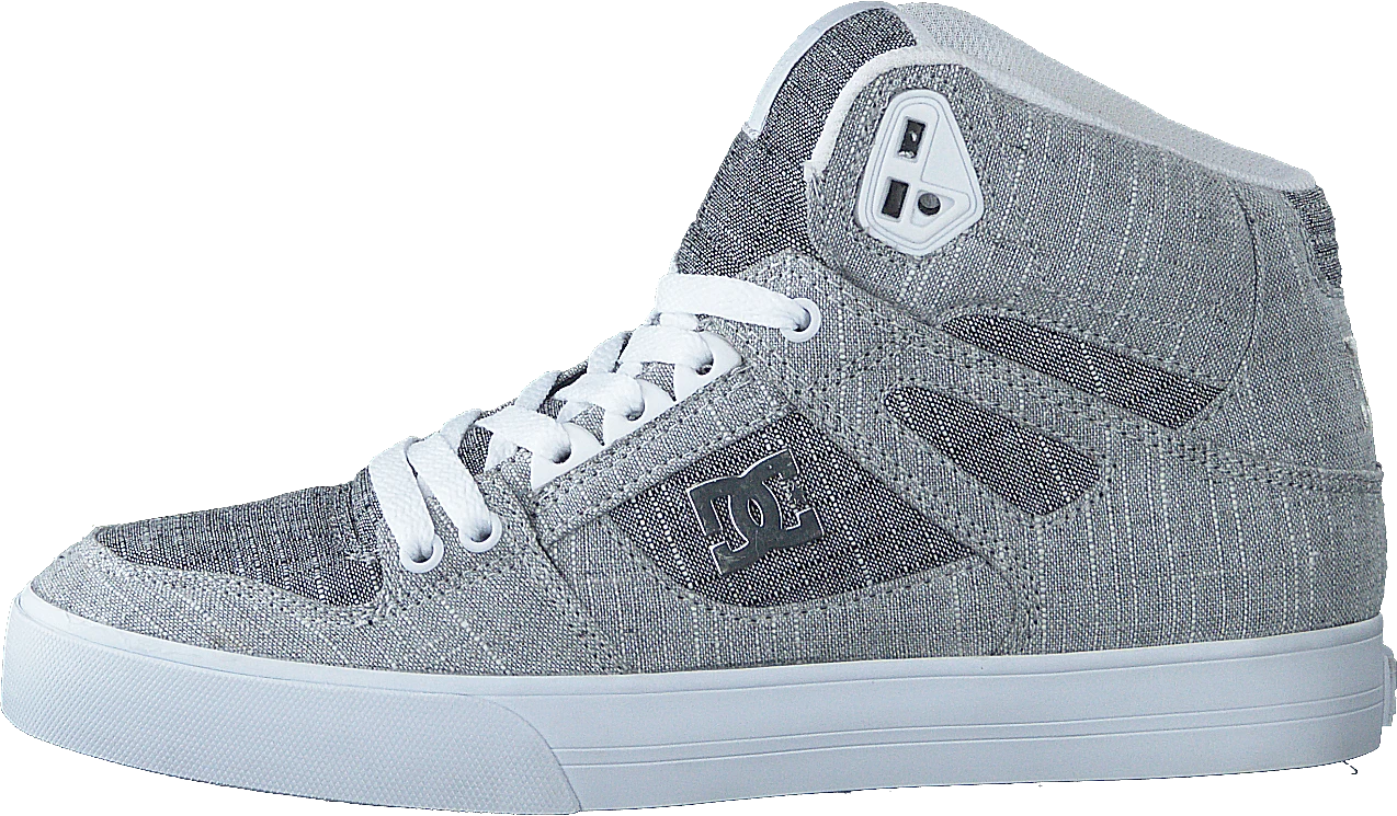 DC SHOES Pure High-top Wc Tx Se Grey/grey/white 1 DC SHOES Pure High-top Wc Tx Se Grey/grey/white