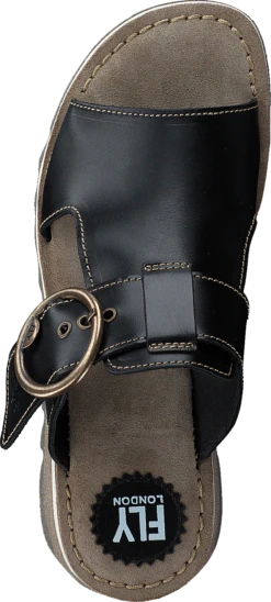 Fly London Tute 2 Bridle-black -Duffy kauppa 60217 49 5