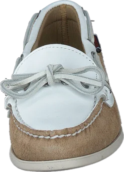 Sebago Nina Suede Lea W Ltbeige-white -Duffy kauppa 60219 83 3