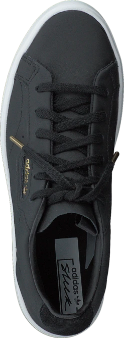 Adidas Originals Adidas Sleek W Core Black/core Black/crystal -Duffy kauppa 60220 36 5